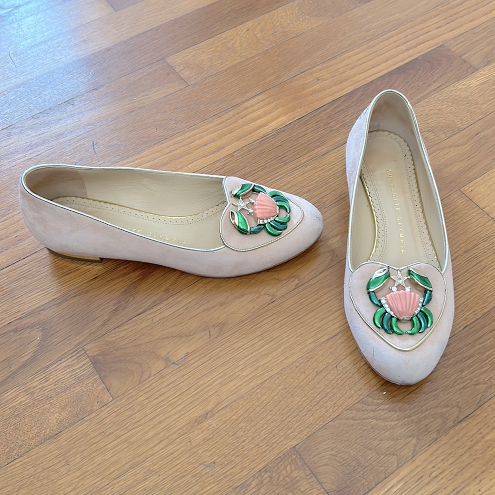 Charlotte Olympia Zodiac Flats - Cancer